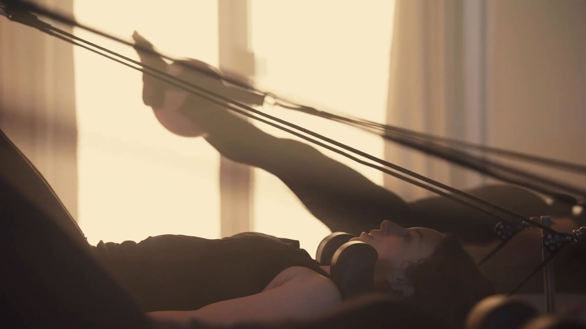 Lezione di Pilates negli studi Posture